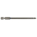 Бита ЗУБР ЭКСПЕРТ 26013-2-100-1  торсион кованая обточ.CrMo E 1/4'' PZ2 100мм 1шт, фото 1
