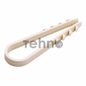 Дюбель-хомут нейлоновый PROconnect 11-18 мм, белый, упаковка 100 шт.