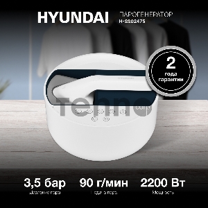 Парогенератор Hyundai H-SS02475 2200Вт белый/темно-синий