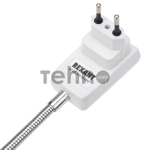 Переходники вилка - патрон Е27, гибкий, 150 мм, с выключателем REXANT