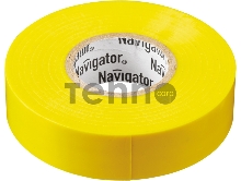 Изолента ПВХ 15мм (рул.20м) жел. NIT-B15-20/Y Navigator 71105