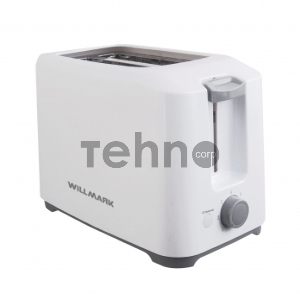 Тостер WILLMARK WTS-9218P (800 Вт.,7 степ.обжар.,2 отдела,поддон для крошек, центр. тостов)