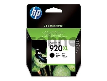Картридж струйный HP 920XL CD975AE черный для HP OJ 6000/6500 (1200стр.)