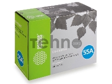 Тонер Картридж Cactus CS-CE255AS черный для HP LaserJet P3011/P3015 (6000стр.)