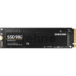 Накопитель SSD Samsung 1Tb M.2 980 MZ-V8V1T0BW (R3500/W3000MB/s) (PCI-E NVMe)