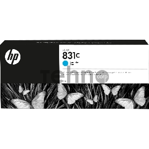 Картридж HP 831C 775ml Cyan Latex Ink Cartridge