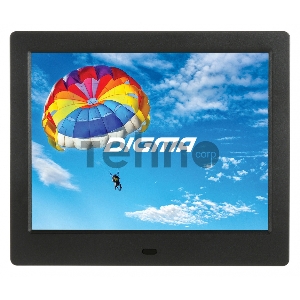 Фоторамка Digma 8 PF-843 1024x768 черный пластик ПДУ Видео Фоторамка Digma 8 PF-843 1024x768 черный пластик ПДУ Видео