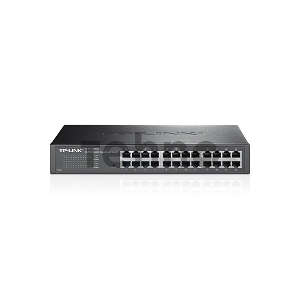 Коммутатор TP-Link SMB TL-SG1024DE 24-Port Gigabit Easy Smart Switch, 24 10/100/100Mbps RJ45 ports,  MTU/Port/Tag-based VLAN, QoS, IGMP Snooping