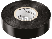 Изолента ПВХ 15мм (рул.20м) черн. NIT-B15-20/BL Navigator 71103