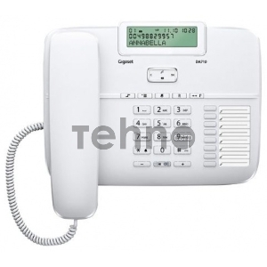 Телефон Gigaset DA710 (IM) White. Телефон проводной (белый)