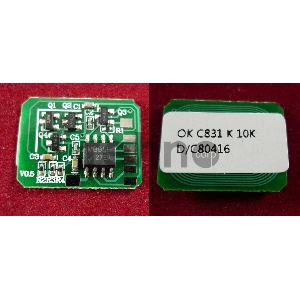 Чип OKI C831/841, Black, 10K (44844508) (ELP Imaging®)