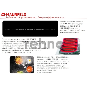 Электрическая индукционная панель MAUNFELD EVI.594.FL2(S)-BK
