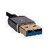 Кабель-переходник USB 3.0 (Am) --> LAN RJ-45 Ethernet 1000 Mbps, Aluminum Shell, VCOM <DU312M>, фото 5