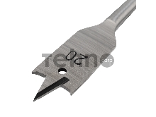 Сверло перовое по дереву 38х152 мм (шестигранный хвостовик) Kranz