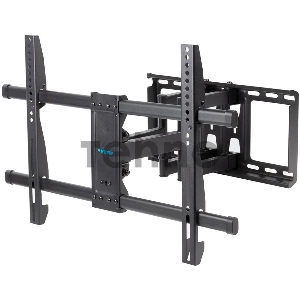 Кронштейн для телевизора Kromax GALACTIC-57 черный 32-75 макс.60кг настенный поворотно-выдвижной и наклонный