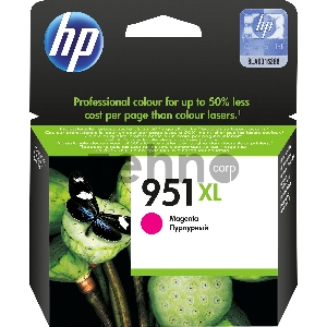Картридж струйный HP №951XL CN047AE пурпурный для HP OJ Pro 8100/8600 (1500стр.)