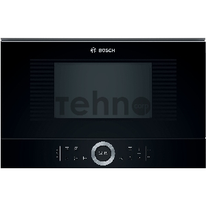 Микроволновая печь Bosch BFL634GB1 21л. 900Вт черный (встраиваемая)