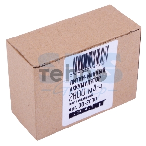 Аккумулятор 18650 protected с защитой Li-ion 2800  mAH 3.7 В REXANT