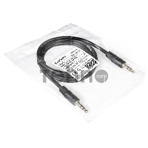 Кабель аудио ExeGate EX284942RUS EX-CCA-404-1.2 (3.5mm Jack M/3.5mm Jack M, 1,2м, позолоченные контакты)