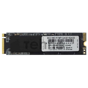 Твердотельный накопитель AMD 1024Gb M.2 PCIE 4.0 2280 3D NAND Retail R7MP1024G8