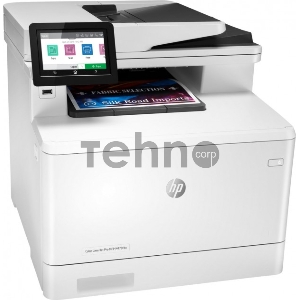 МФУ HP LaserJet Pro M479fdn, (W1A79A), принтер/сканер/копир/факс, A4 Duplex, Net, WiFi белый/черный