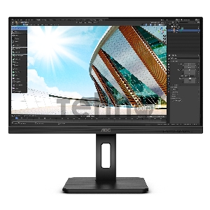 Монитор 23.8 AOC Q24P2Q Black с поворотом экрана (IPS, 2560x1440, 75Hz, 4 ms, 178°/178°, 250 cd/m, 50M:1, +HDMI, +Displ