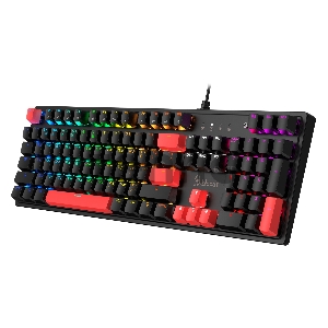 Клавиатура A4Tech Bloody S510N механическая черный/красный