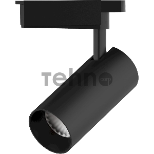 Светильник трековый  цилиндр 20W 1650lm 4000K 180-240V IP20 65*210мм черный угол 24º LED 1/40