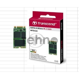 Твердотельный диск 240GB Transcend MTS420, 3D NAND, M.2[R/W - 560/500 MB/s]