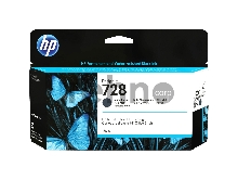 Картридж Cartridge HP 728 для DJ Т730/Т830, черный матовый (130мл)