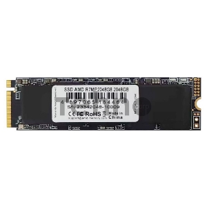 Твердотельный накопитель AMD 2048Gb M.2 PCIE 4.0 2280 3D NAND Retail R7MP2048G8