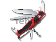 Нож перочинный Victorinox RangerGrip 55 (0.9563.C) 130мм 12функций красный/черный карт.коробка