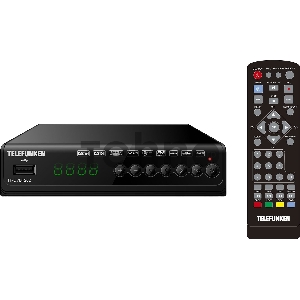 Ресивер DVB-T2 Telefunken TF-DVBT262 черный Ресивер DVB-T2 Telefunken TF-DVBT262 черный