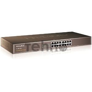 Сетевой коммутатор  TP-Link SMB TL-SF1016 Коммутатор 16-port 10/100M Desktop Switch, 16 10/100M RJ45 ports, Plastic case