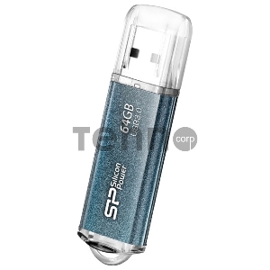 Флеш Диск Silicon Power 64Gb Marvel M01 SP064GBUF3M01V1B USB3.0 синий