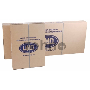 Шкаф телеком. напольный 18U (600x600) дверь перфорированная (ШТК-М-18.6.6-4ААА) (2 коробки)