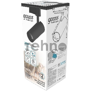 Светильник трековый  цилиндр 20W 1650lm 4000K 180-240V IP20 65*210мм черный угол 24º LED 1/40