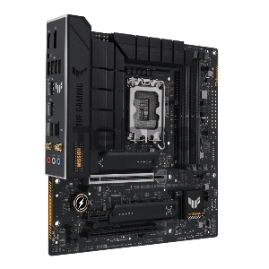 Материнская плата ASUS TUF GAMING B760M-BTF WIFI D4 LGA1700 128 Гб, 4*DDR4, DP, HDMI  microATX