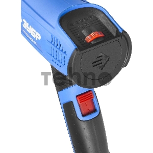 Фен технический (строительный), ЗУБР Профессионал ФТ-П1800, керам. изолятор, электр. регул. темп-ры, 2 режима: 80-550град, 350/550 л/мин, 1800Вт