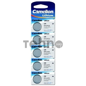 Элемент питания литиевый CR CR2016 BL-5 (блист.5шт) Camelion 1593