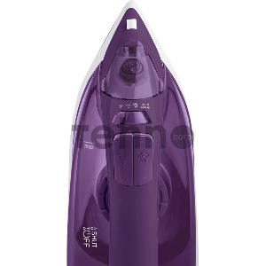 Утюг Scarlett SC-SI30K51  (фиолетовый) Мощность, Вт: 2200; Световой индикатор работы: Да; Регулируемый пар до г/мин: 60; Паровой удар до г/мин: 120; Резервуар для воды, мл: 250; Функция разбрызгивания воды: Да; Терморегулятор: Да; Вертикальное отпаривание: Да; Регулировка степени отпаривания: Да; Покрытие подошвы: Керамическая подошва KeramoPro; Самоочистка: Да; Система защиты от накипи ANTI-CALC: Да; Функция автоотключения AUTO-SHUT OFF: Да; Размер утюга Ш*В*Г, мм: 275*116*138; Шарнирное крепление шнура: Д