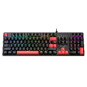 Клавиатура A4Tech Bloody S510N механическая черный/красный