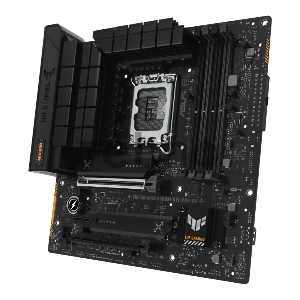Материнская плата ASUS TUF GAMING B760M-BTF WIFI D4 LGA1700 128 Гб, 4*DDR4, DP, HDMI  microATX
