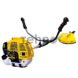 газонокосилка CHAMPION T523 Мощность двигателя  1.4/1.9 кВт/л.с, Вес без режущей насадки 8,3 кг, Объем двигателя 51,7 см3, Объем топливного бака 950 мл, Максимальный расход топлива 610 г/кВт•ч/мл/ч, Тип рукоятки U-образная, штанга прямая Разъемная, Длина штанги 1493 мм, Толщина корда 2,4 мм, Нож, кол-во зубцов/диаметр/диаметр посадки 3/255/25,4, Ширина кошения кордом/ножом 400/255 мм, Обороты холостого хода 2800 об/мин. Единая упаковка.