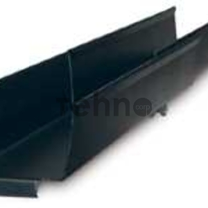 Side Channel Cable Trough Black