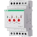 Реле напряжения CP-731 (трехфазный; микропроцессорный; контроль верхнего и нижнего значений напряжения; контроль ассиметрии; чередования фаз; монтаж на DIN-рейке 35мм 3х400/230+N 2х8А 1Z 1R IP20) F&F EA04.009.005, фото 2