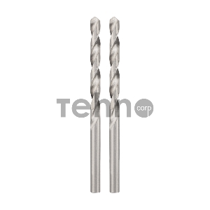 Сверло по металлу 2 мм HSS (2 шт. в упаковке) DIN 338 Kranz