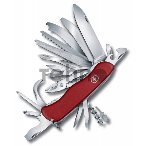 Нож перочинный Victorinox WORK CHAMP XL (0.8564.XL) 111мм 31функций красный