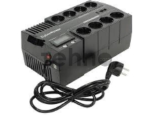 Источник бесперебойного питания CyberPower BS850E NEW линейно-интерактивный 850ВА/480Вт, 4+4 евророзетки, USB UPS Line-Interactive CyberPower BS850E NEW 850VA/480W USB (4+4 EURO)