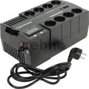 Источник бесперебойного питания CyberPower BS850E NEW линейно-интерактивный 850ВА/480Вт, 4+4 евророзетки, USB UPS Line-Interactive CyberPower BS850E NEW 850VA/480W USB (4+4 EURO) Источник бесперебойного питания CyberPower BS850E NEW линейно-интерактивный 850ВА/480Вт, 4+4 евророзетки, USB UPS Line-Interactive CyberPower BS850E NEW 850VA/480W USB (4+4 EURO)